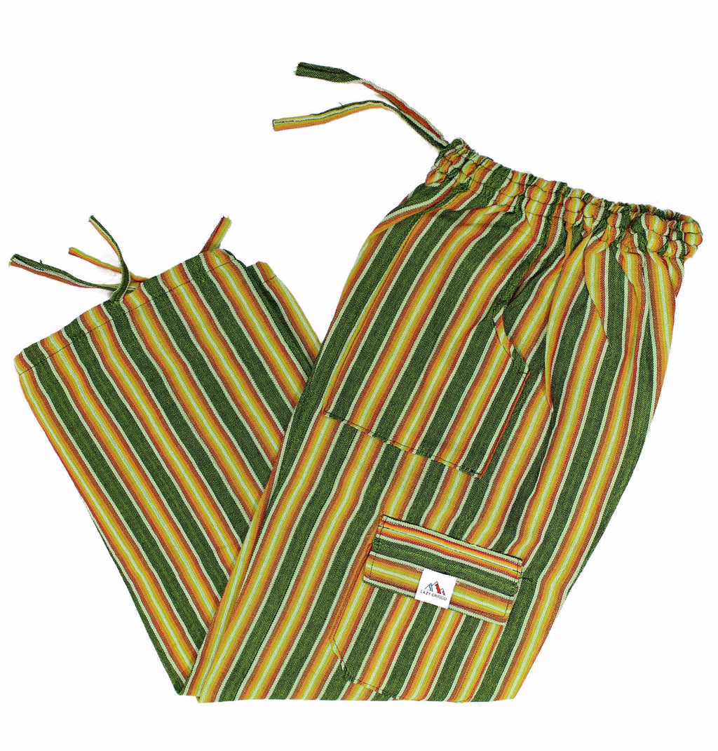 (Small) Greenish Yellowish Lounge Pants 0004