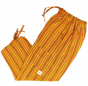 (Medium) Orangey Yellow Lounge Pants 0005