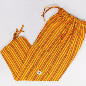 (Medium) Orangey Yellow Lounge Pants 0005