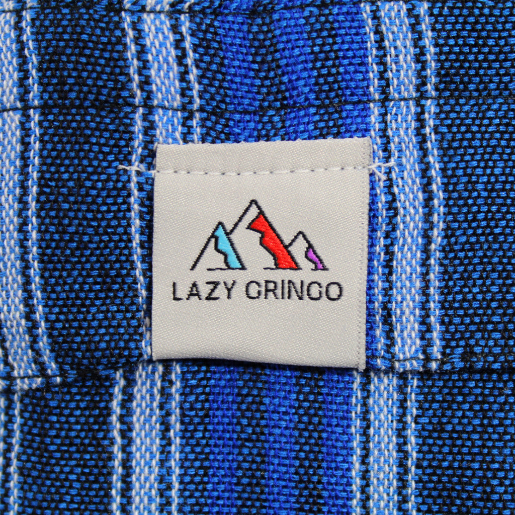 (Medium) Dark Bluey with Light Blue Stripey Lazy Pants 0012