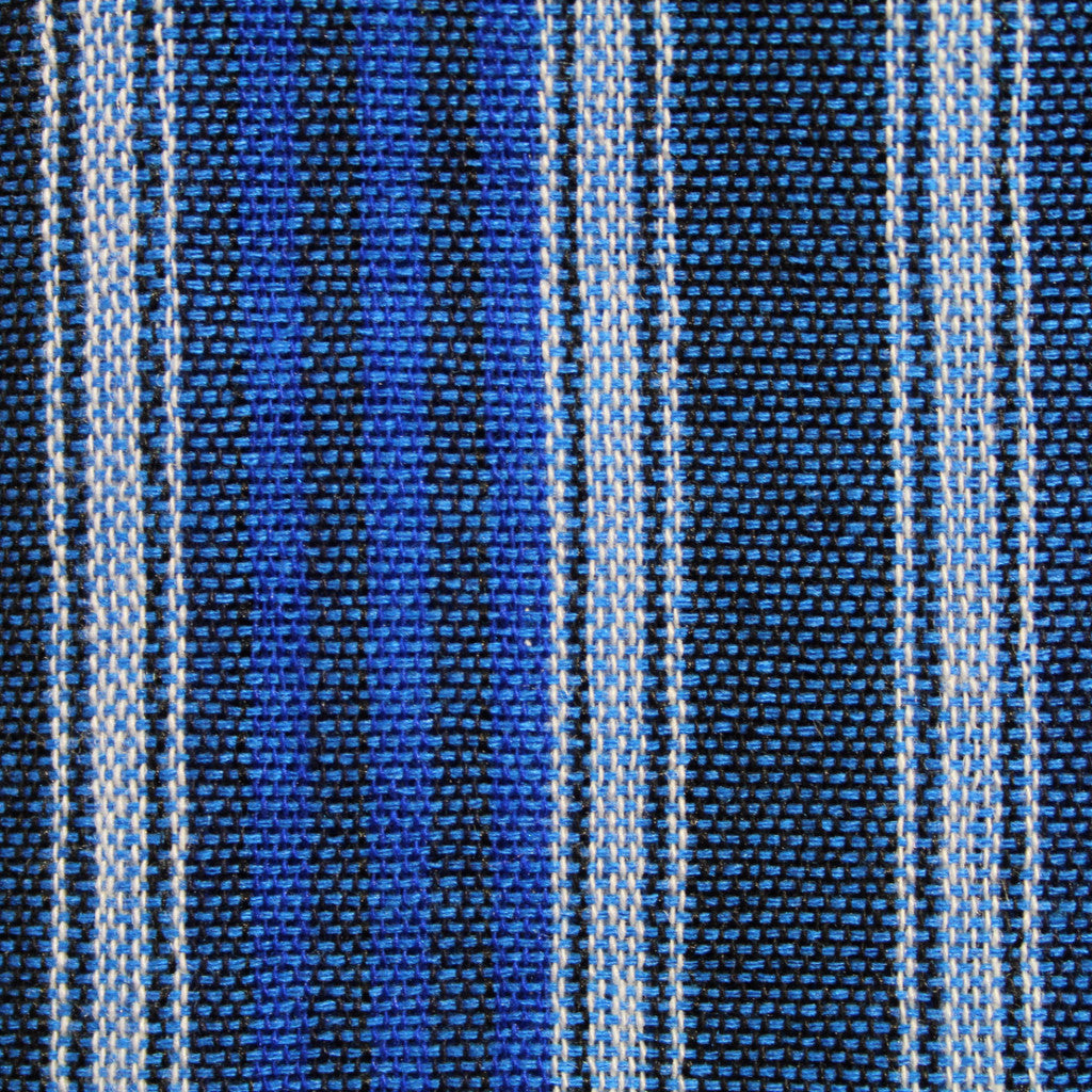 (Medium) Dark Bluey with Light Blue Stripey Lazy Pants 0012