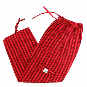 (Medium) Reddish and Black Lounge Pants 0019