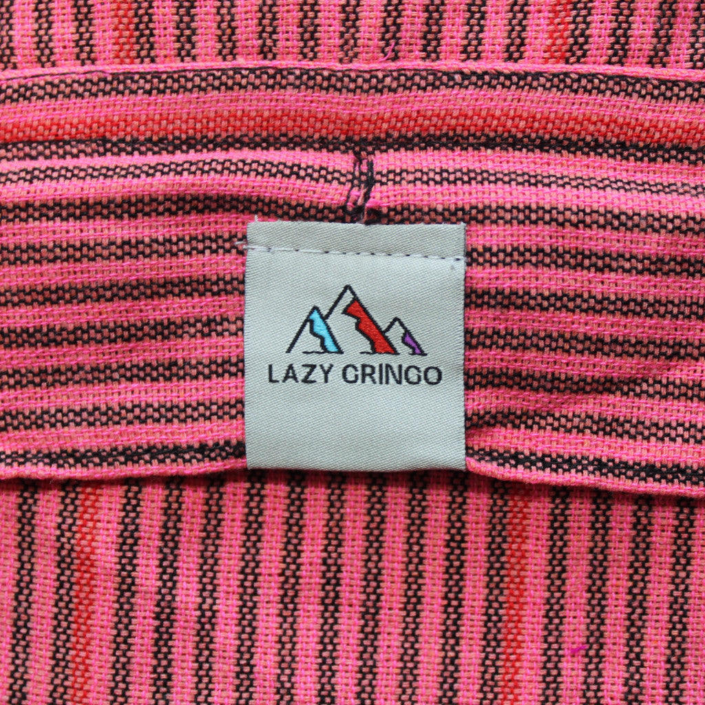 (Medium) Pink and Blackish Stripes Lounge Pants 0021