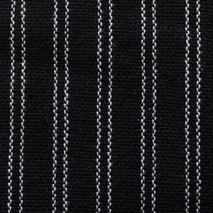(Medium) Black with Double Striped White Lounge Pants 0026