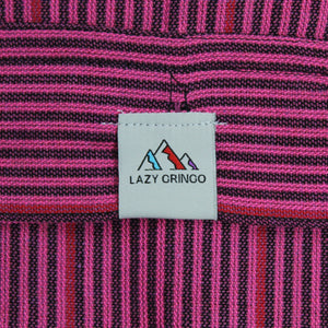 (Medium) Pinkish Blackish Stripes Lounge Pants 0032