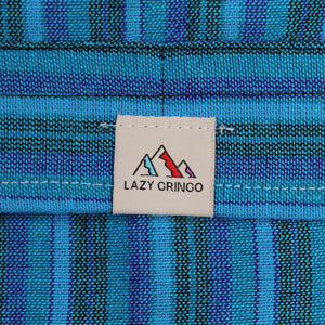 (Medium) Blue Stripes with Blue Stripes and Blue Stripes Lounge Pants 0033