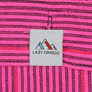 (Medium) Pink with Blackish Stripes Lounge Pants 0038