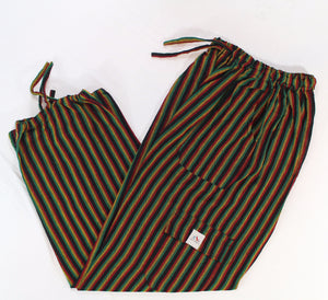 (Large) Rastaaa and Black Lounge Pants 0069
