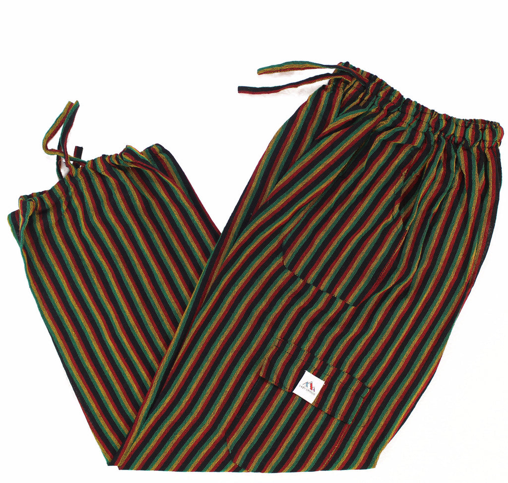 (Large) Rastaaa and Black Lounge Pants 0069