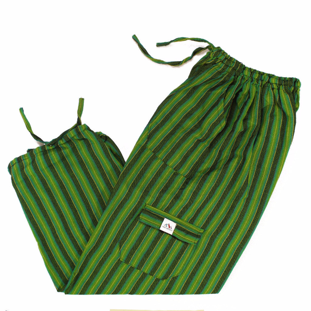 (Large) Greenie Greenish Green Lounge Pants 0074