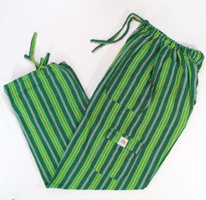 (XL) Multi-Greenish and Yellow Lounge Pants 0080