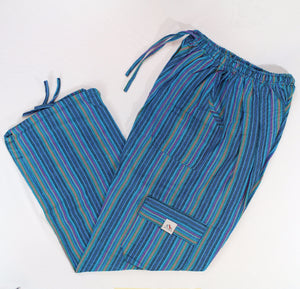 (XL) Bluish with a Little Purple Lounge Pants 0082