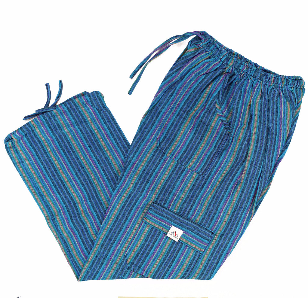 (XL) Bluish with a Little Purple Lounge Pants 0082