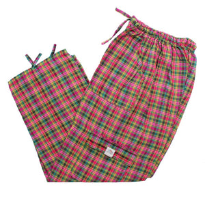 (Medium) Checkered Greenish Pinkish 0106