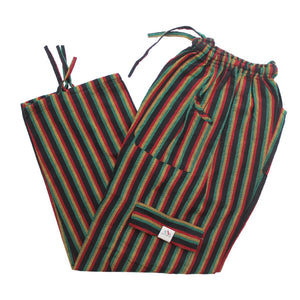 (Large) Rasta and Black Lookin' Lounge Pants 0109