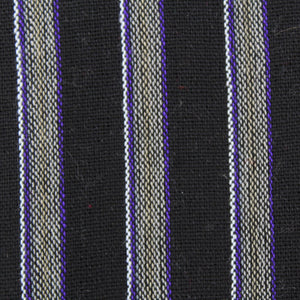 (Large) White on Black with a Classy Touch of Purple 0112