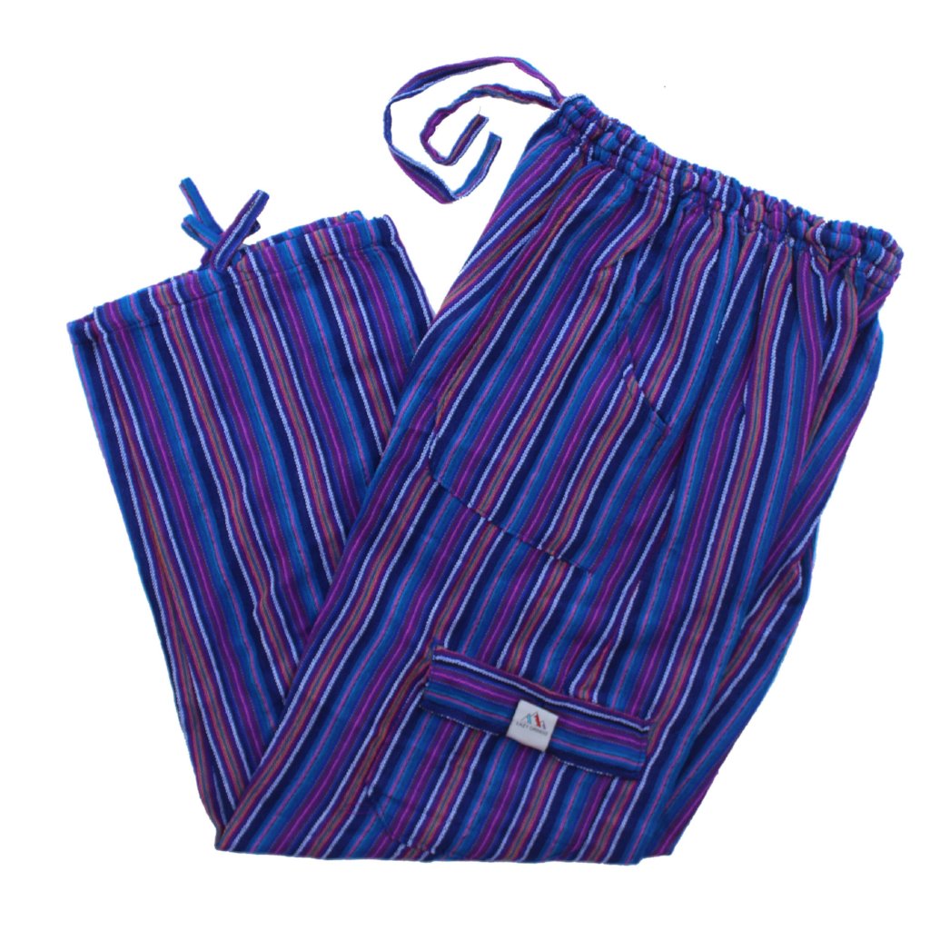 (Large) Purplish Blueish with a Bit of Pink Lounge Pants 0120