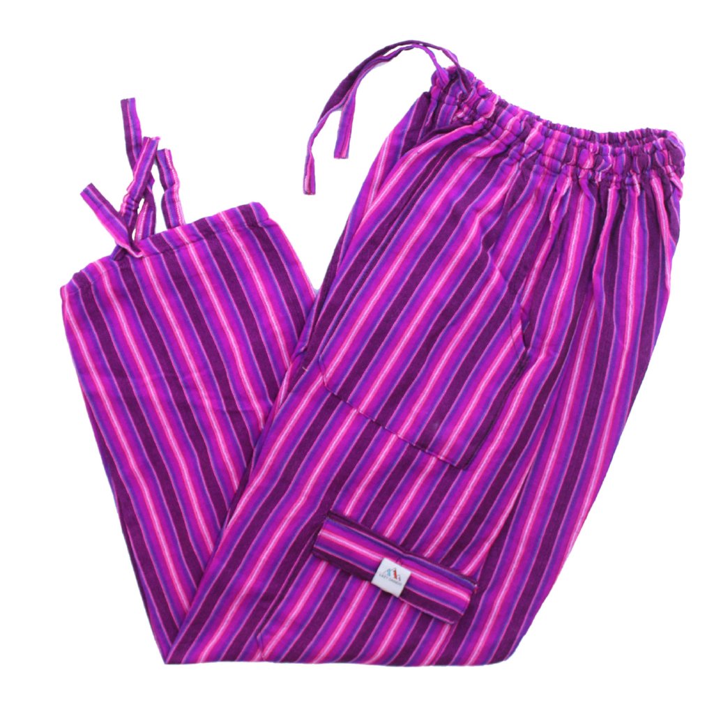 (XL) Pinkish Purple with some Blue Lounge Pants 0123