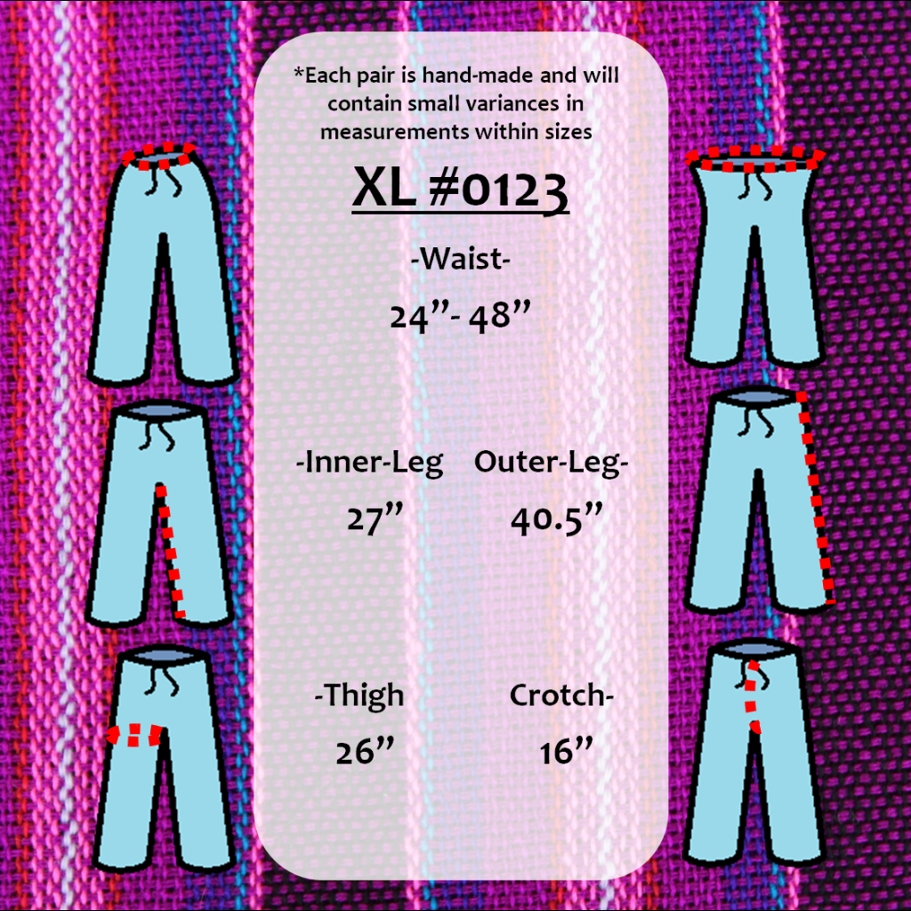 (XL) Pinkish Purple with some Blue Lounge Pants 0123