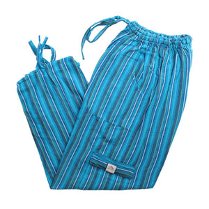 (Large) Blue with Whiteish Green 0126