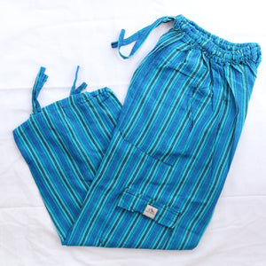 (Large) Blueish Greenish Lounge Pants 0127