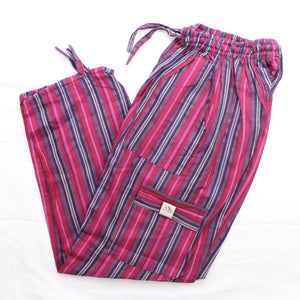 (XL) Purplish Pink with some Whiteish Loung Pants 0140