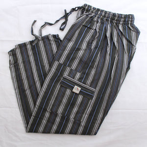 (XL) Grayish with some White and Blueish Lounge Pants 0144