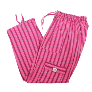 (XL) Pinkish Pink with some White Lounge Pants 0153