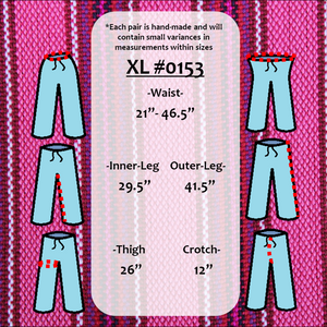 (XL) Pinkish Pink with some White Lounge Pants 0153