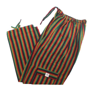 (XL) Rasta on Blackish Lounge Pants 0154