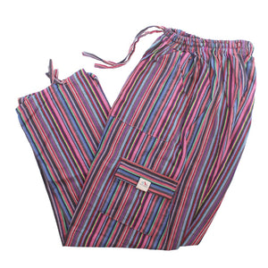 (XL) Pinkish Blueish Whiteish Lounge Pants 0155