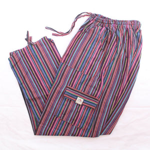 (XL) Pinkish Blueish Whiteish Lounge Pants 0155