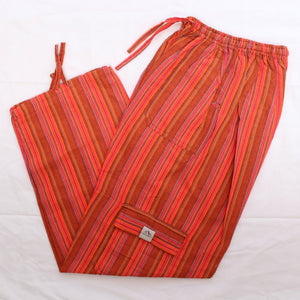 (XL) Pinkish Redish Orange Lounge Pants 0158