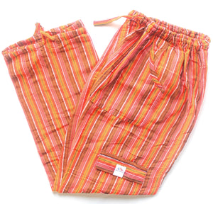 (XL) Orangeish Yellow with Green and Brown 0172