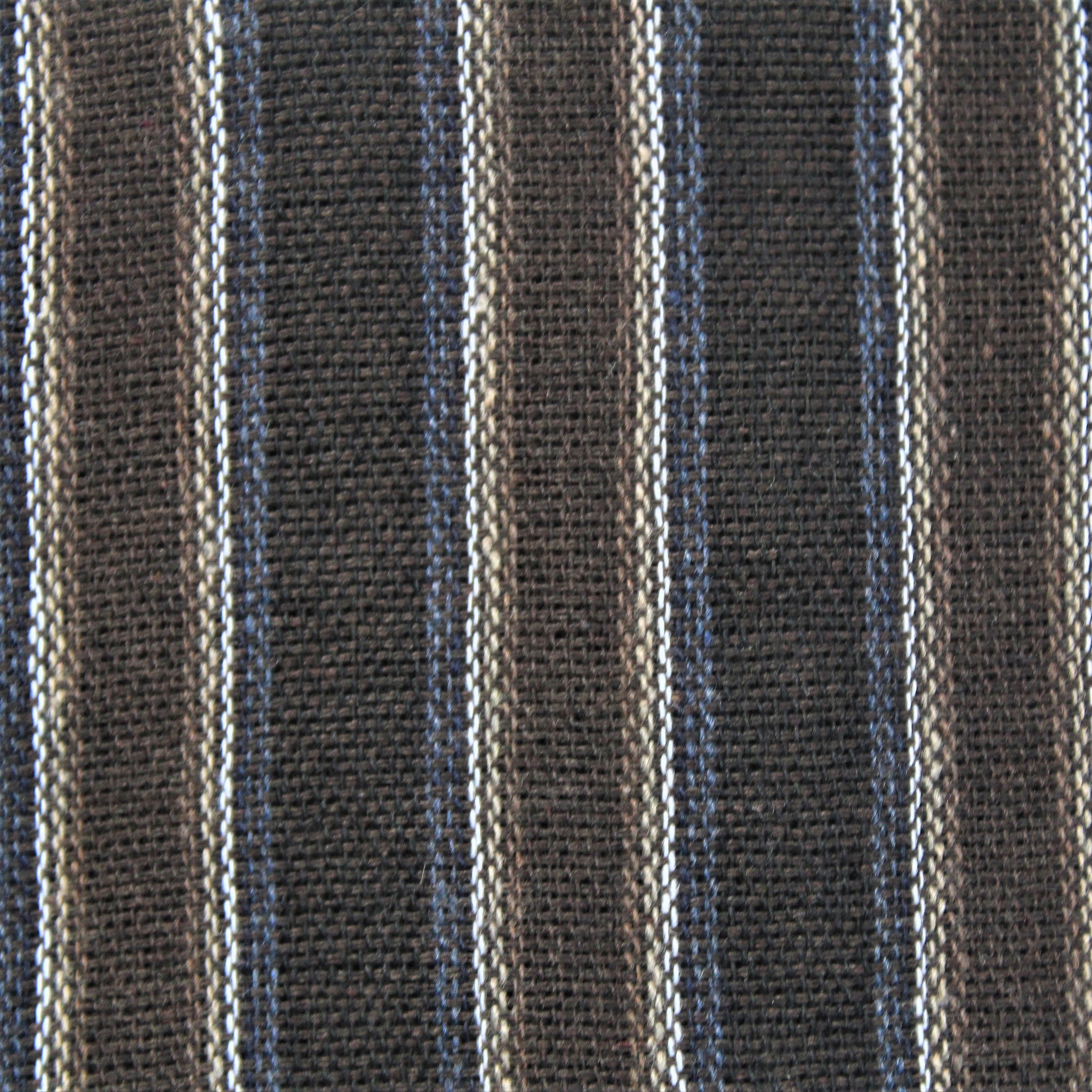 (Medium) Brown and Black with White Stripes 0179