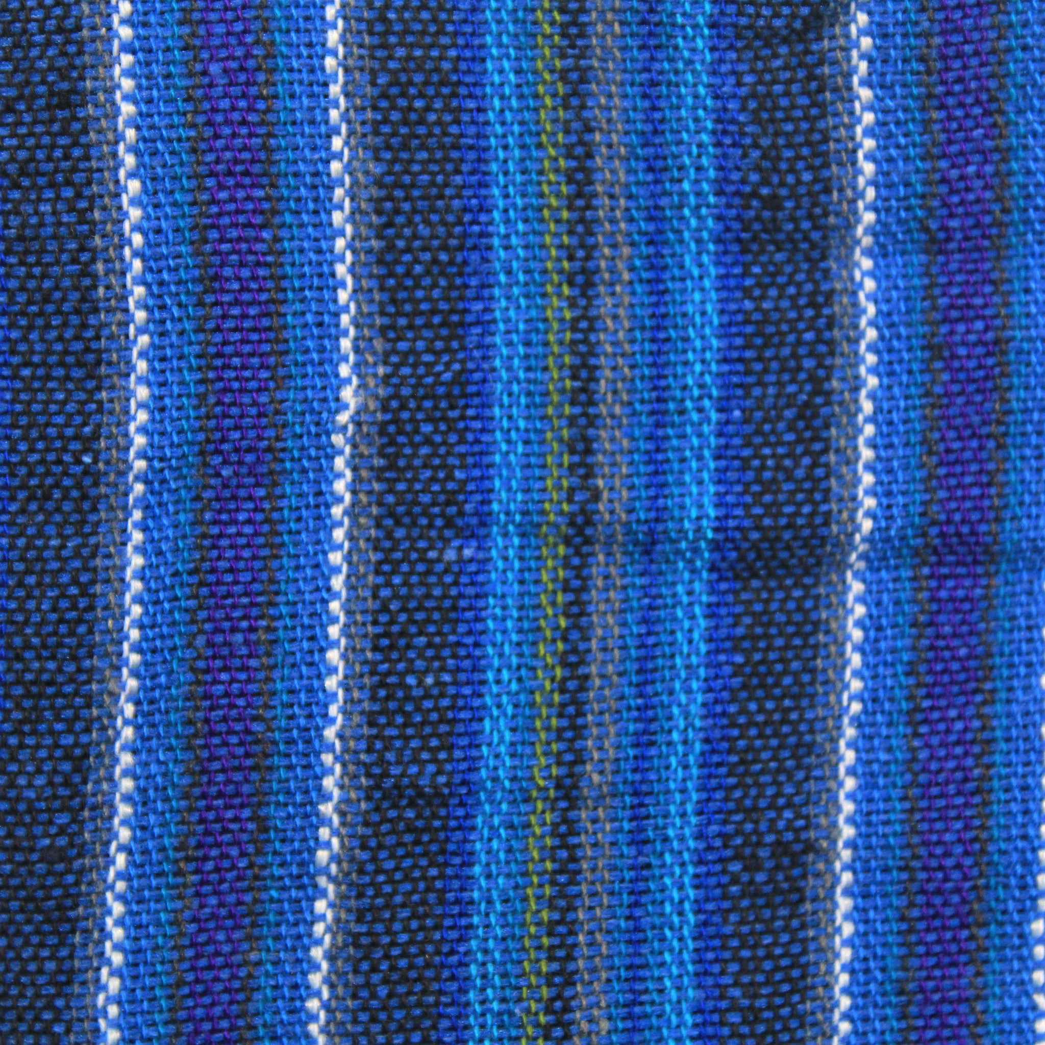 (Medium) Purple with Blue and Black Stripes 0184
