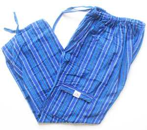 (Medium) Purple with Blue and Black Stripes 0184