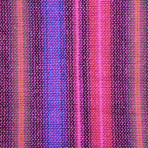 (Medium) Kinda Neon Pink with Orange Stripes 0187