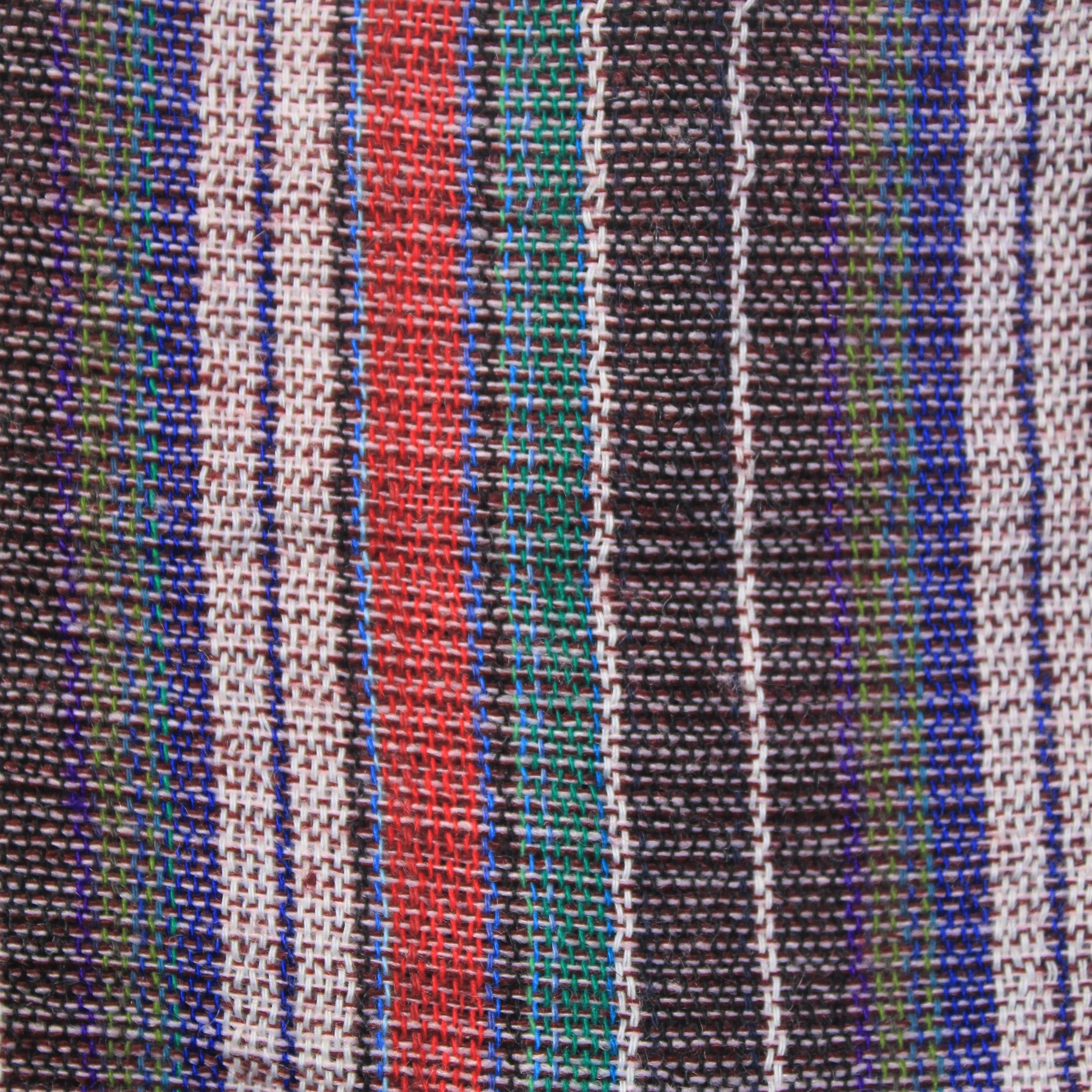 (Small) Brown with Red and Green and White 0197