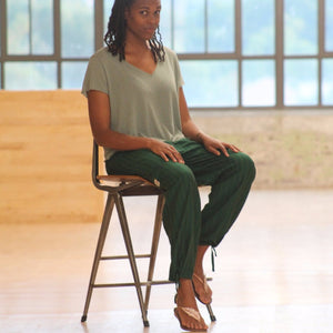 (Large) Greenie Greenish Green Lounge Pants 0074