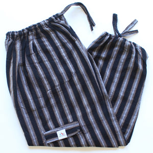 (Medium) Black and Brown Lounge Pants 0025