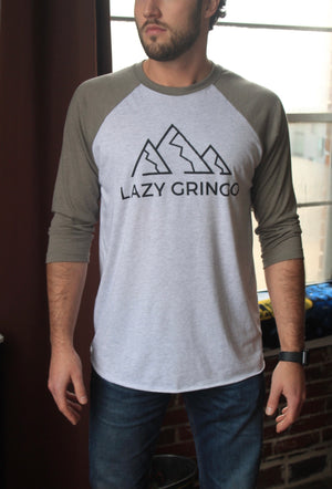 Lazy Gringo 3/4 T-Shirt (Venetian Gray)