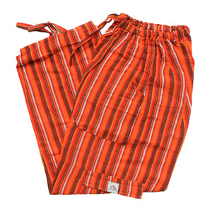(Large) Redish with some Green and Brown stripes 0205