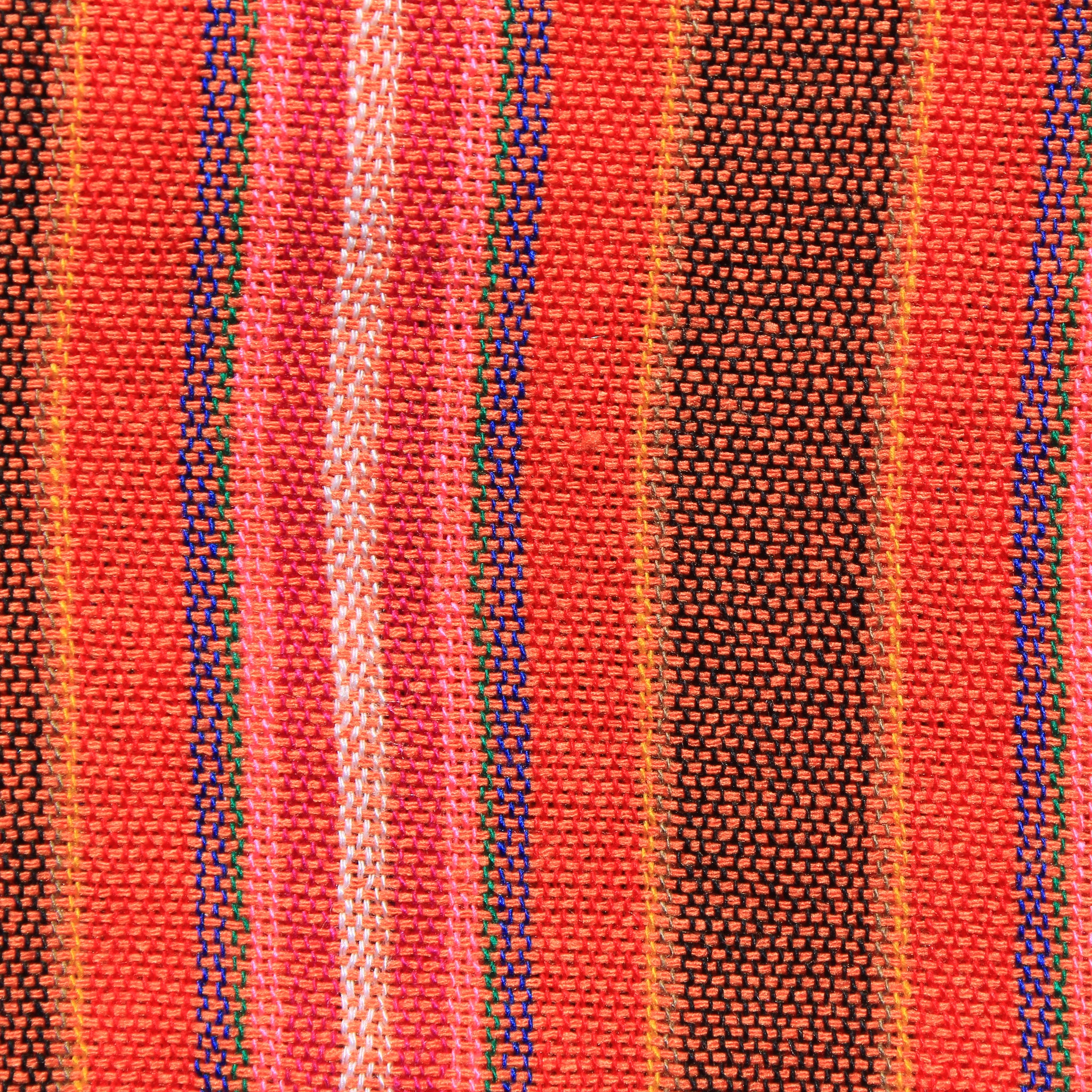 (Large) Pinkish Orangey with subtle Greenish stripes 0206