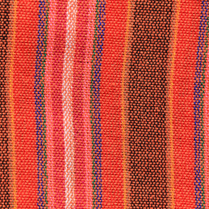 (Large) Pinkish Orangey with subtle Greenish stripes 0206