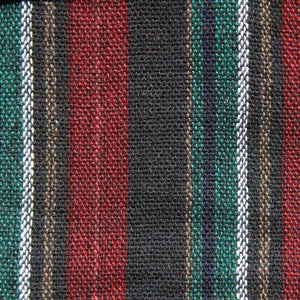 (Large) Crimsony with some Black, Green and White Stripes 0211