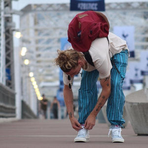 (Large) Yellowish Blueish Maybe Brownish Lounge Pants 0119