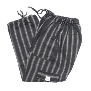 (Small) Black with Brown and Yellow stripes 0228