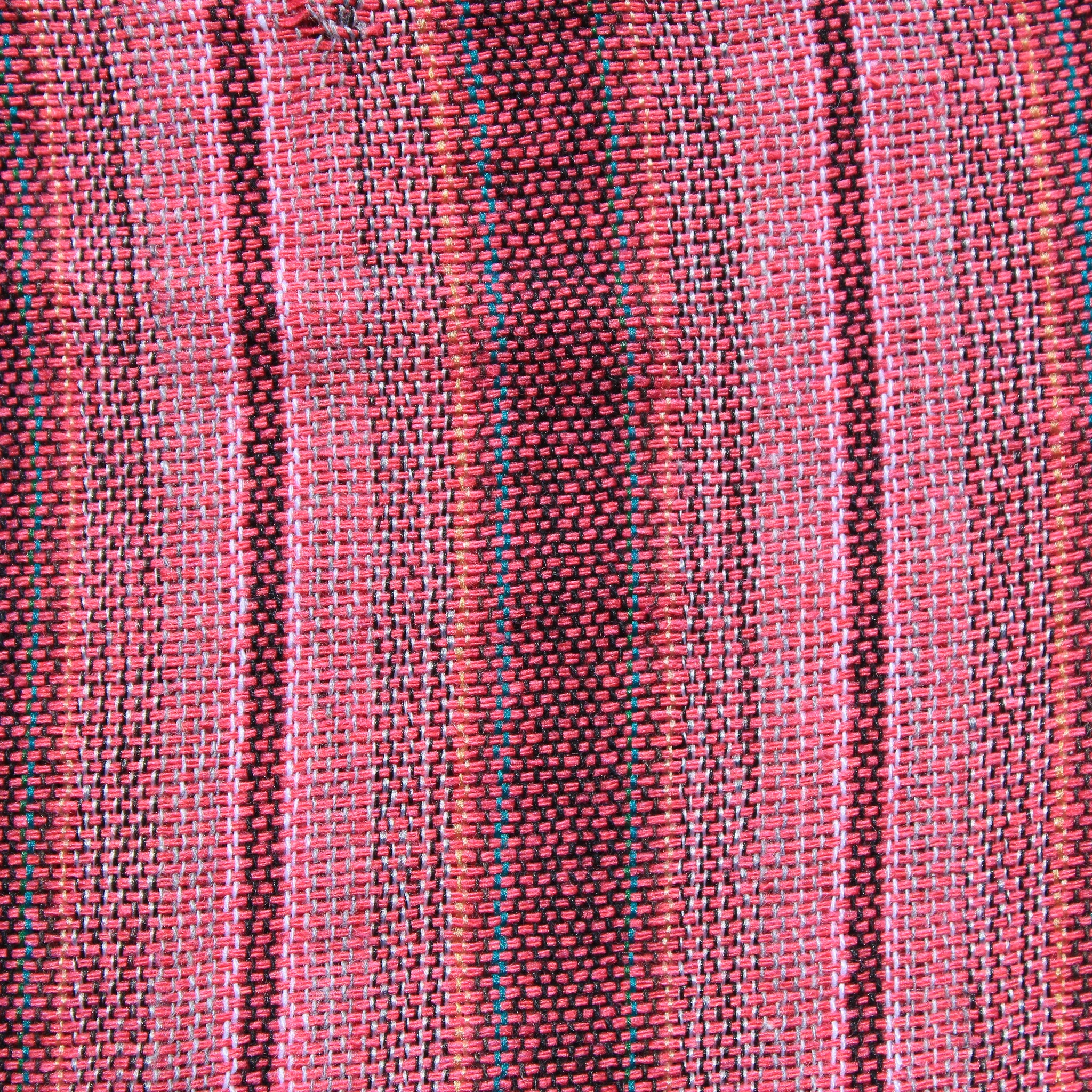 (Small) Pinkish with Red and Grey stripes 0230