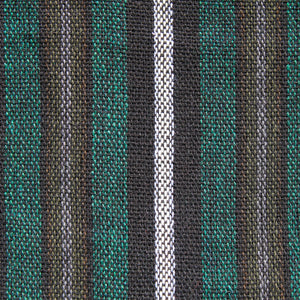 (XL) Green with Black, White, and Greyish Stripes 0217
